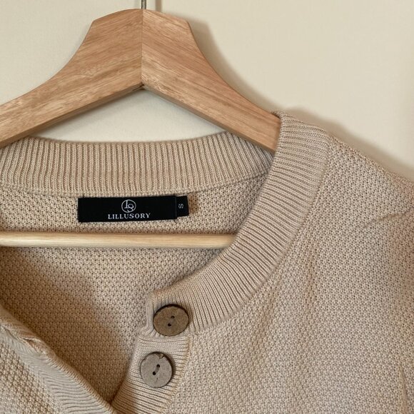 Oversized 2-Piece Woven Lounge Set - Picture 3 of 8